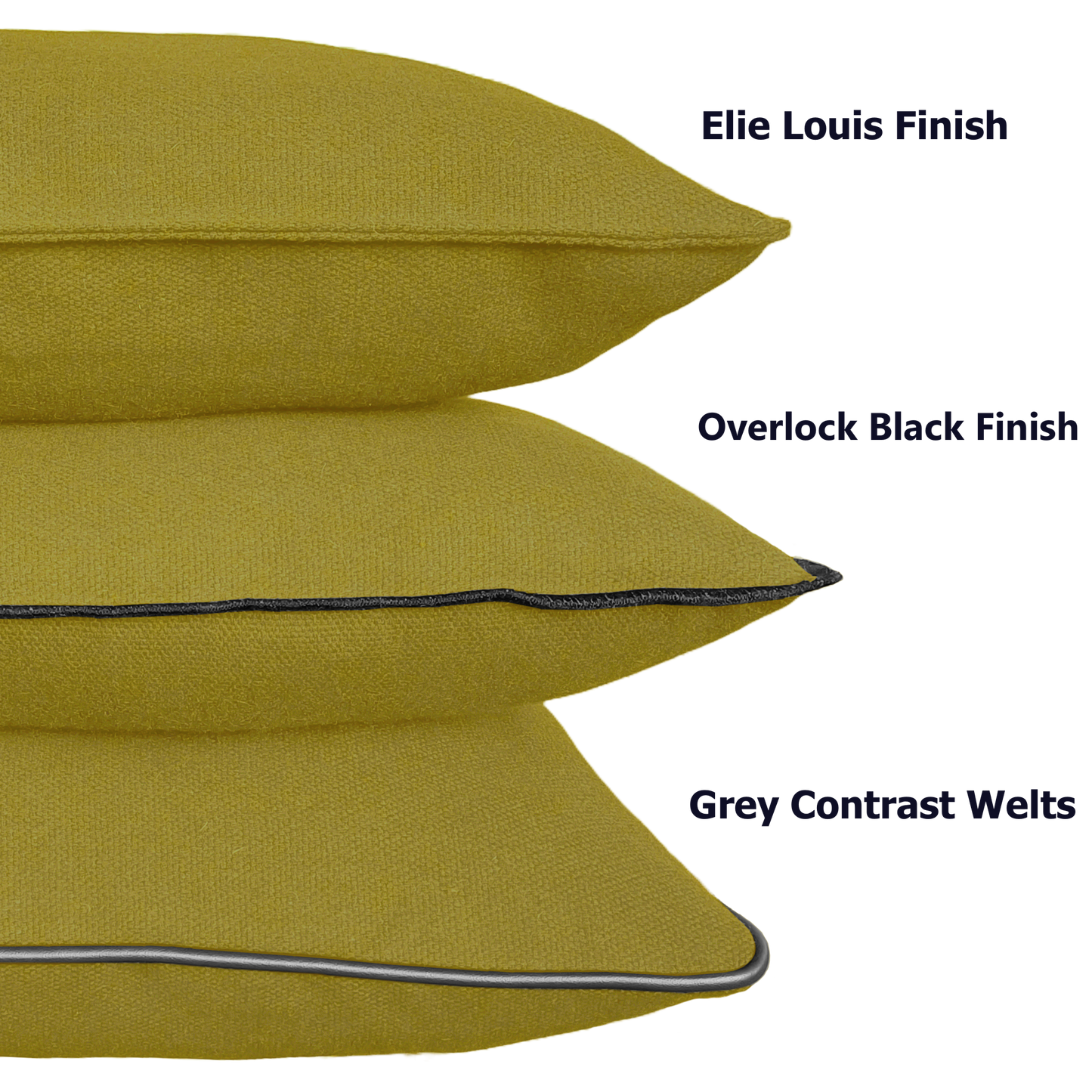 Coussin Verge d’Or Foncé