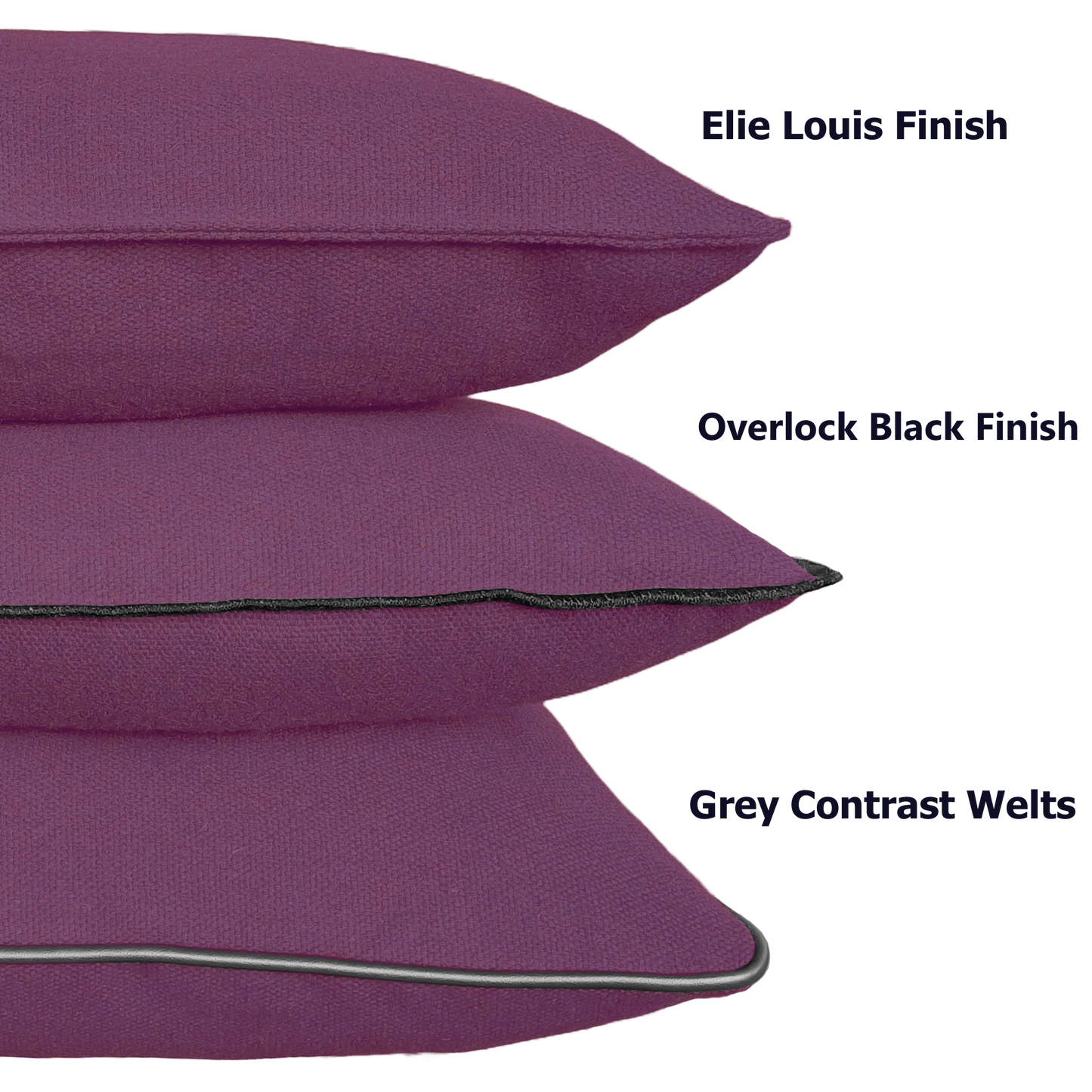 Coussin Palatinat Violet