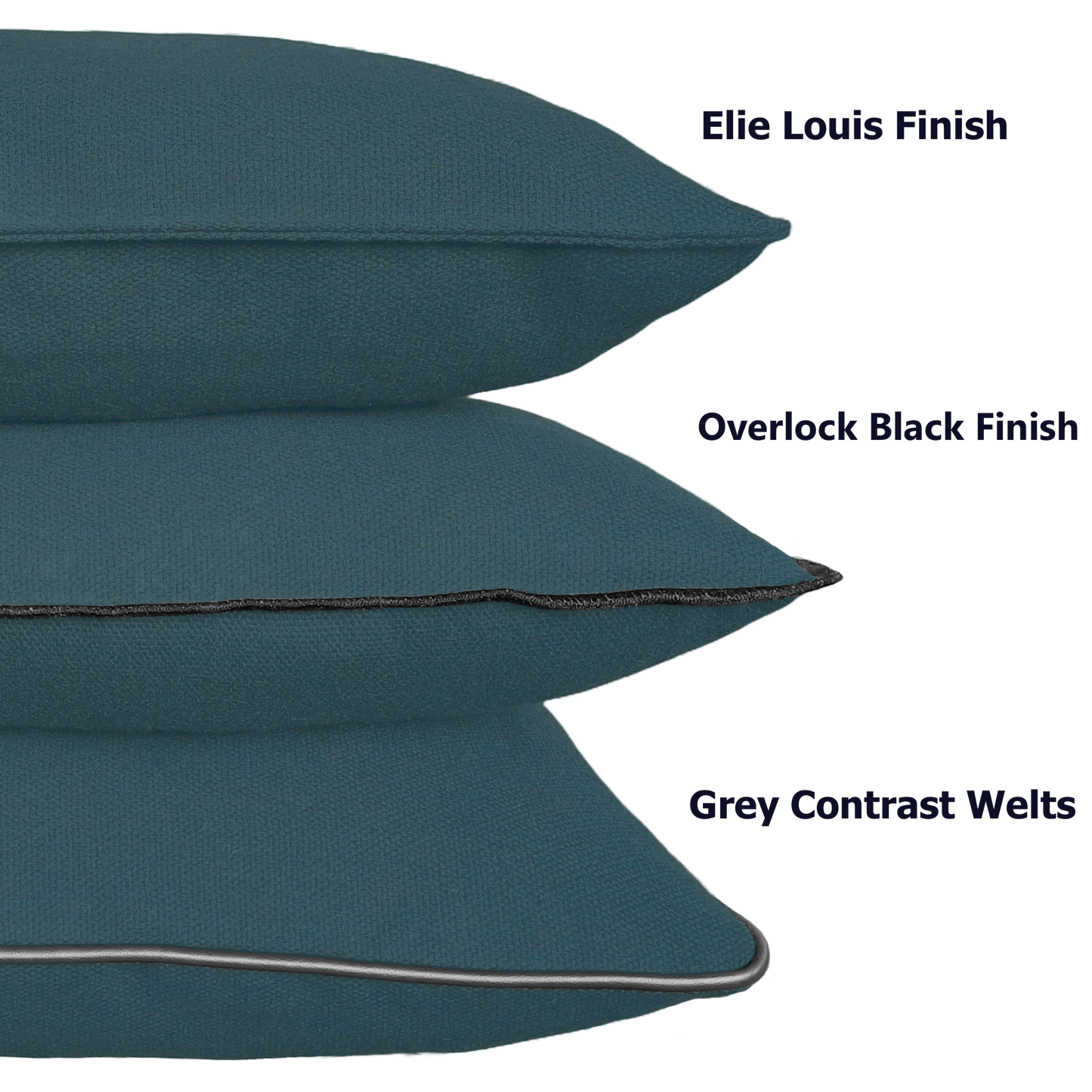 Coussin Bleu Sarcelle