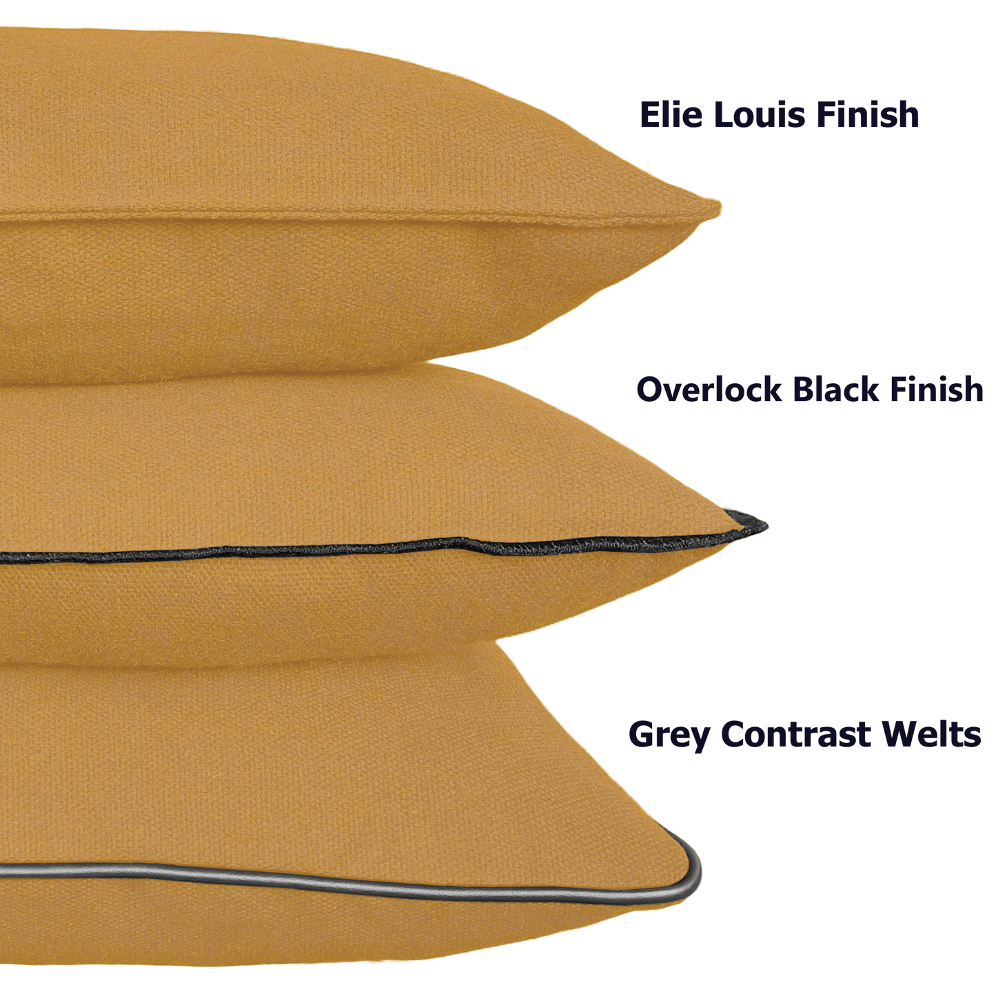 Coussin Ocre